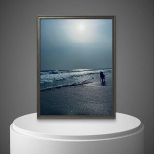 Sunset Beach Walk- Nature Wall Art